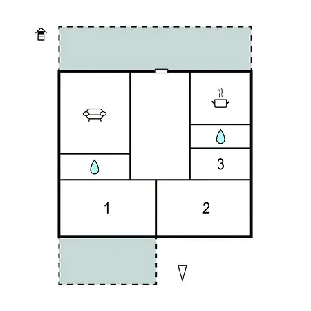 شقة 3 Bedroom Front In